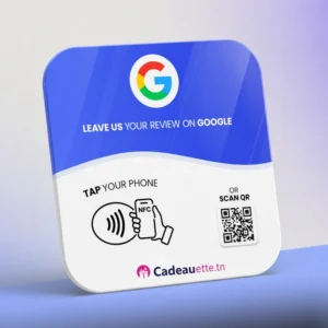 Plaque Avis Google NFC