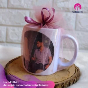 mug personnalisé couple Tunisie idée cadeau romantique