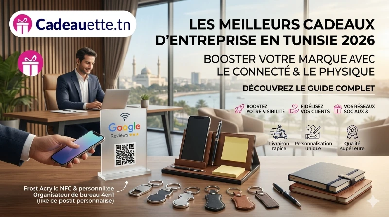 🎁 Les meilleurs cadeaux d’entreprise en Tunisie en 2026 : guide complet pour booster votre marque