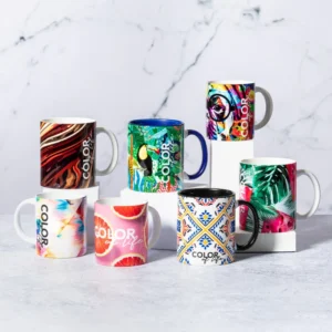Mug personnalisé en céramique 350 ml – Impression photo et logo en Tunisie